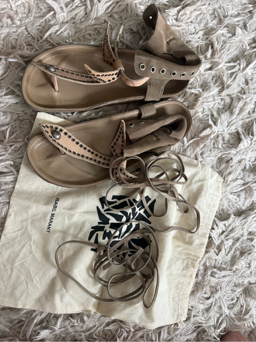 Isabel Marant Edris Sandals rare color find vintage - Picture 3 of 8